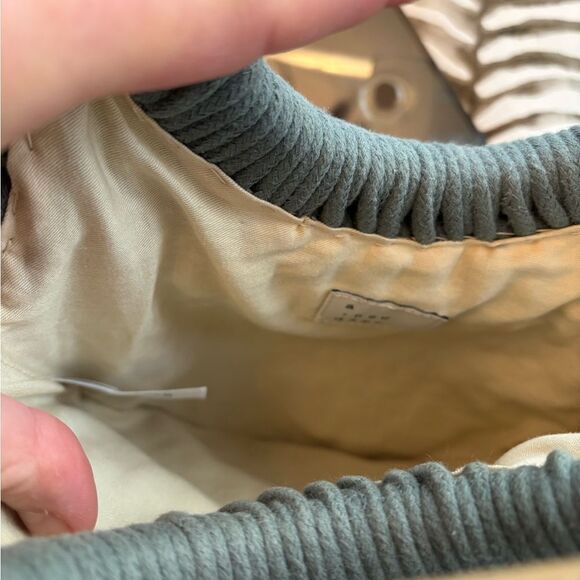 A New Day Macrame Beachy Boho Bag with Jewel Accent - Picture 3 of 6